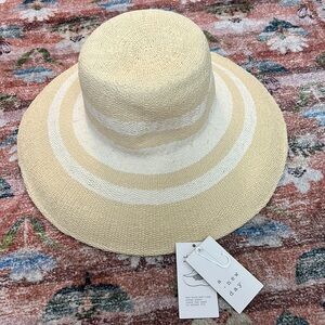 NWT A New Day Wide Brim Straw Hat (L/XL)